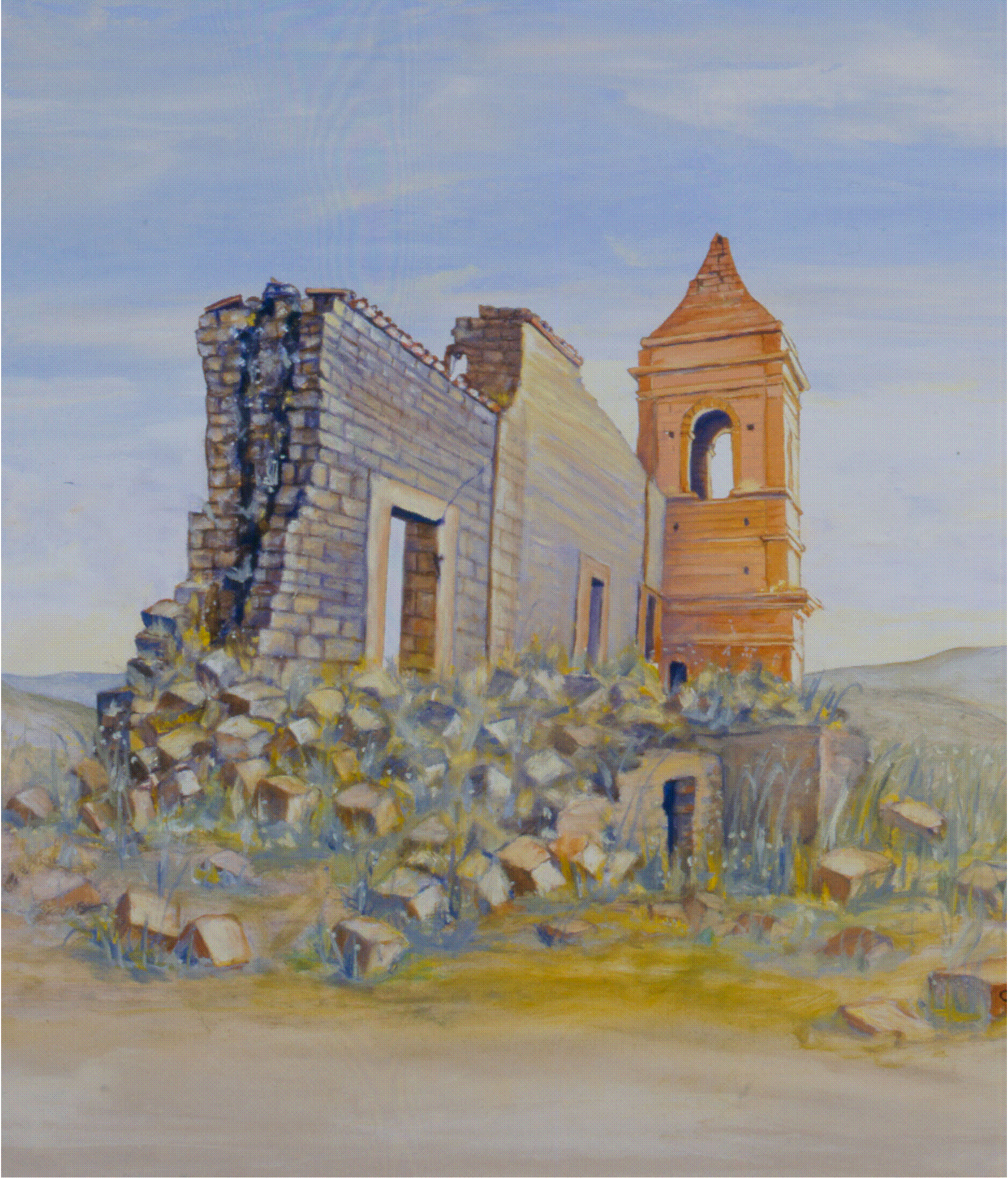 "Rudere Chiesa Madre con campanile"